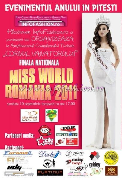 Cornul Vanatorului- Complex Turistic din Pitesti, orasul natal al Laviniei Postolache, Miss World Romania 2010 si Platinum Ag InfoFashion va invita la Finala Miss World Romania 2011 in 10 septembrie, ora 17.00