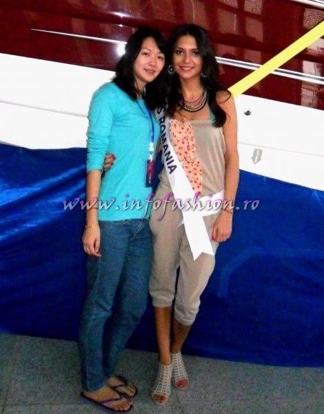 Romania Eliza Magureanu at Miss Yacht Model International in China 2011