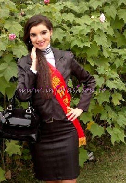 CRISTINA DAVID, WINNER of Miss All Nations 2011 in Nanjing, China, prin Platinum Agency Infofashion ROMANIA /Final 16 November