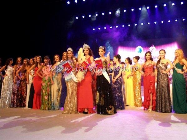 CRISTINA DAVID, WINNER of Miss All Nations 2011 in Nanjing, China, prin Platinum Agency Infofashion ROMANIA /Final 16 November