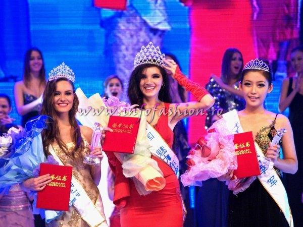 CRISTINA DAVID, WINNER of Miss All Nations 2011 in Nanjing, China Final 16 November