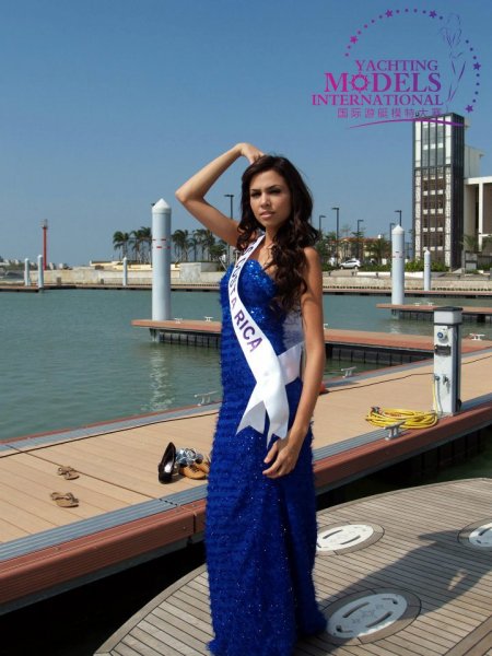 Costa_Rica_2011 Mariela Barrantes Benavides at Miss Yacht Model International in China