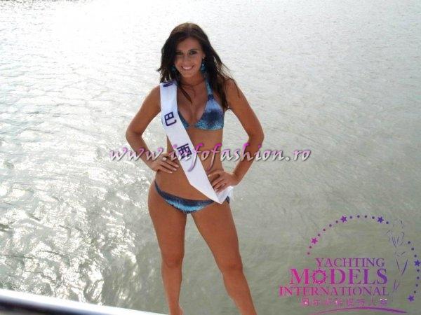 Brazil Kellin Schmidt, 1st runner up at Miss Yacht Model International 2011 in China 