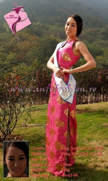 Hong_Kong_2011 Wang Xiao Qing at Miss All Nations in China, Nanjing