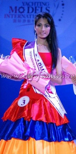 Armenia_2011 Kristina Manukyan, Best National Costume at Miss Yacht Model International in China