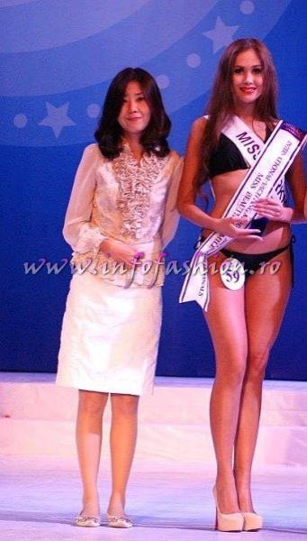 Uzbekistan Arina Rodionova at Miss Yacht Model International in China 2011