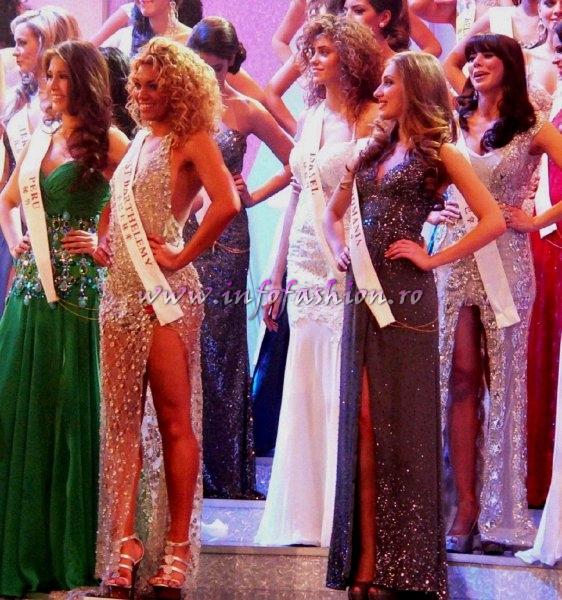 Romania- Alexandra Stanescu la Miss World 2011, editia 61 in UK (rochie Natalia Vasiliev) 
