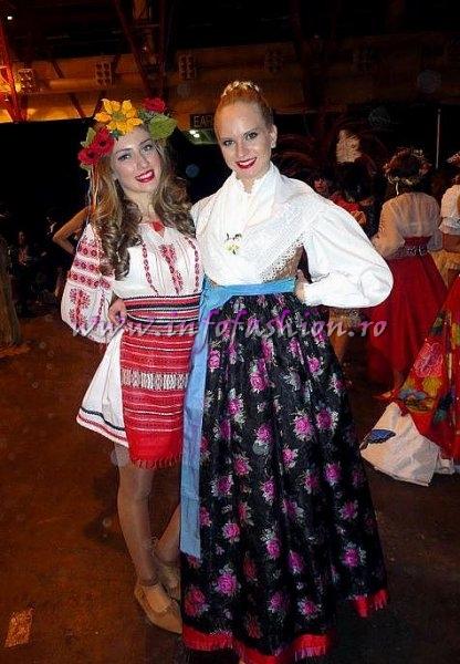 Slovenia, Romania- Alexandra Stanescu at Miss World 2011, 61th edition in UK