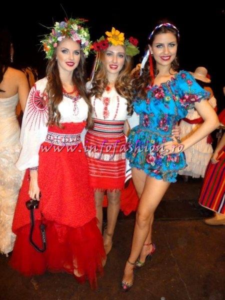 Ukraine, Russia, Romania- Alexandra Stanescu at Miss World 2011, 61th edition in UK
