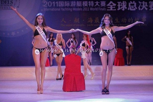 Romania Eliza Magureanu in TOP 15 la Miss Yacht Model International in China 2011