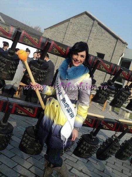 Romania Claudia Romina Dragoi at Miss Tourism Queen International in China 2011