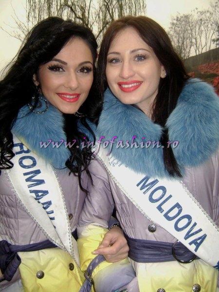 Romania- Romina Dragoi and Moldova Rep- Inga Ojog at Miss Tourism Queen International in China Quijang 2011