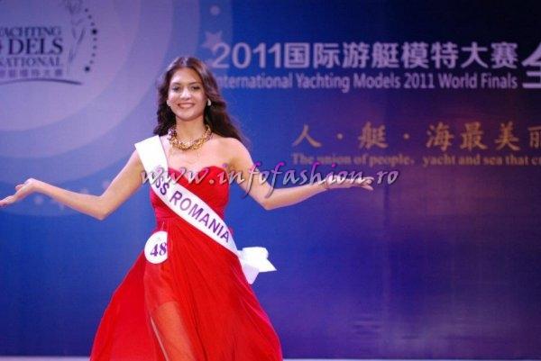 Eliza_Magureanu 2011 in TOP 15 la Miss Yacht Model International in China dupa castigarea titlului national org. Infofashion 