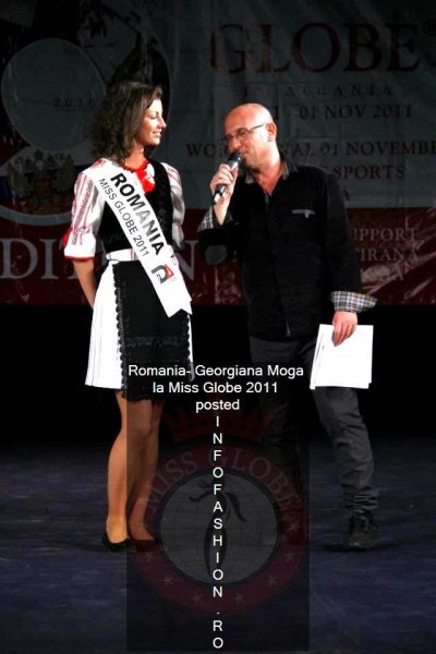 Romania 2011 Georgiana MOGA, titlul Miss Disco Queen la Miss Globe 38th ed.