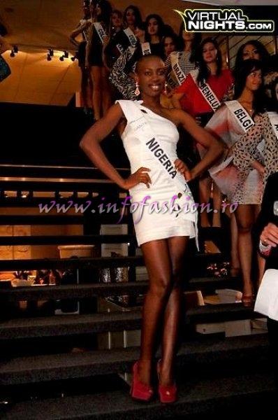 Nigeria Ngozi Anyiam at Top Model of the World in Germany 2012