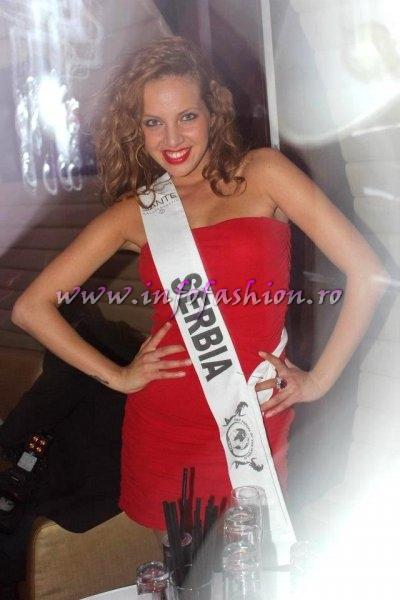 Serbia Jovana Milutinovic at Top Model of the World in Germany 2012
