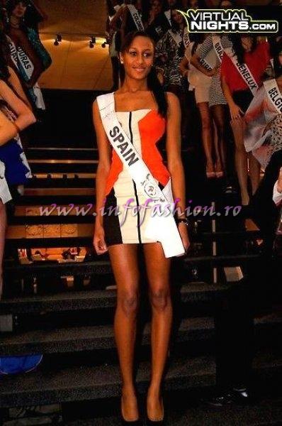 Spain Elsy Gomes da Costa at Top Model of the World in Germany 2012