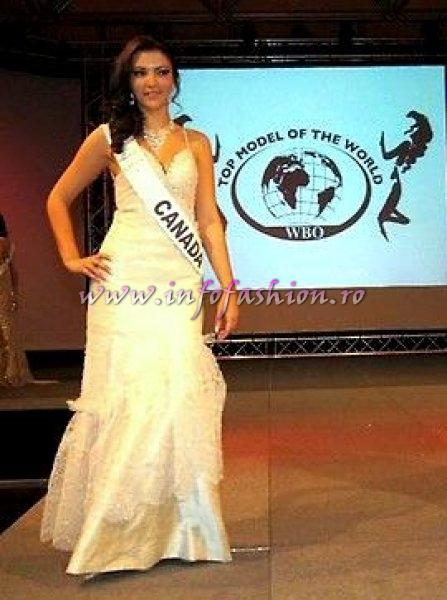 Canada Lindsey Goff at Top Model of the World in Germany 2012