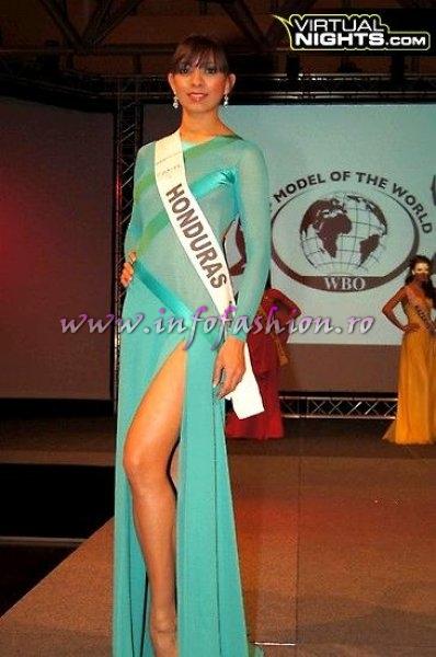 Honduras Laurie Villeda at Top Model of the World in Germany 2012