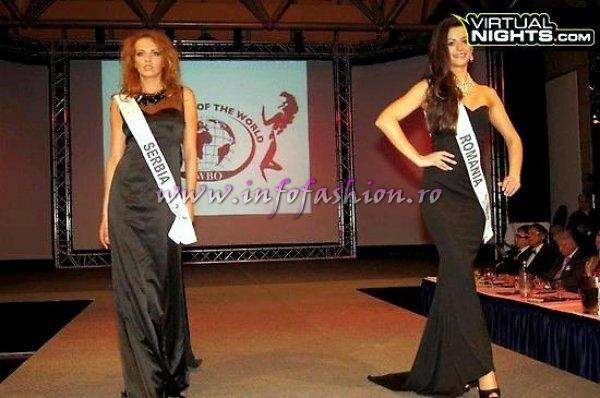 Serbia Jovana Milutinovic at Top Model of the World in Germany 2012 
