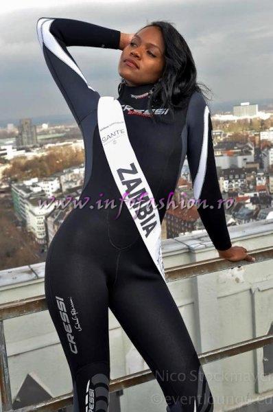 Zambia Jane Ingwe Nokuthula at Top Model of the World in Germany 2012 