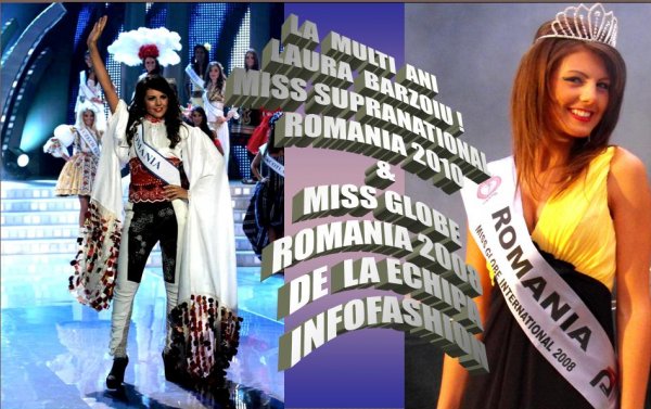 Miss_Supranational 2010 Romania Laura Barzoiu clasata in TOP 20 in Concursul din Polonia 