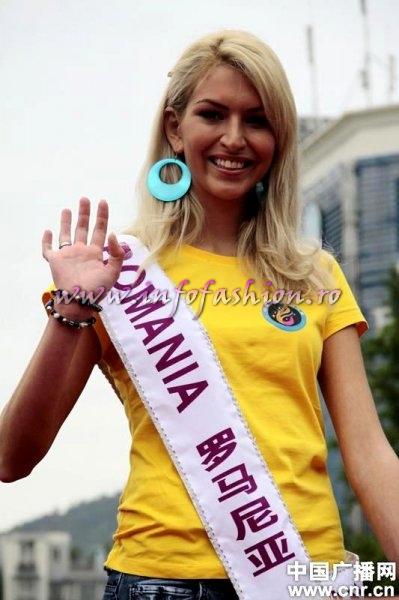 Romania- Maria Lia Bledea la Miss Tourism Oriental 2012