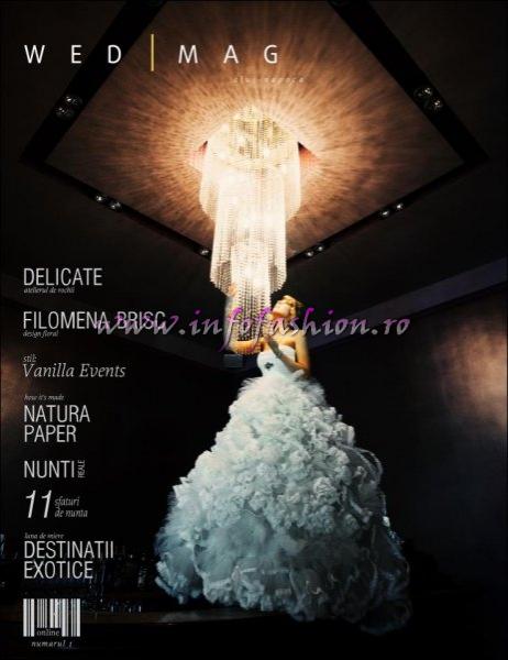 Romania Alina Clapa in Wed Mag for  Miss Bride of the World in Singapore/ Infofashion Platinum Agency