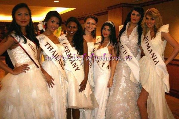 Romania Alina Clapa 2012 la Miss Bride of the World in Singapore 
