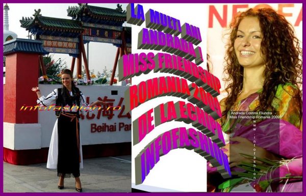 Andrada_Fliundra Romania la Miss Friendship International in China prin Infofashion Platinum Ag 2009