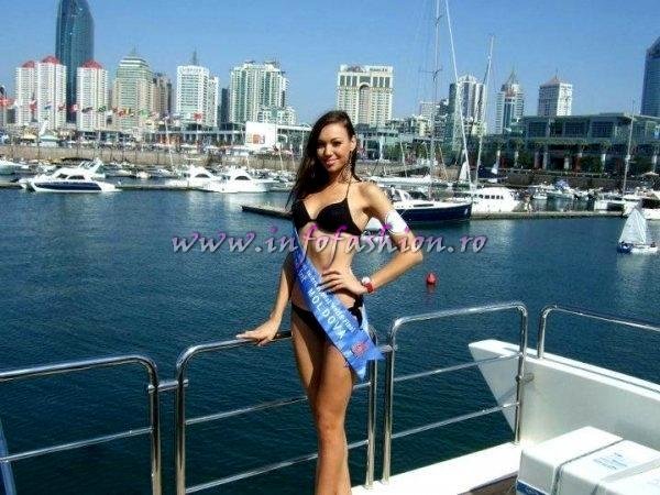 Moldova Rep. Cristina Tcacenco 2nd runner up Best Body la Miss Bikini International in China 2011 
