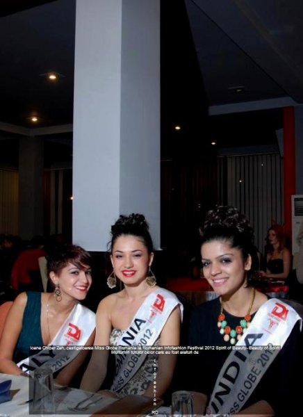 Ioana_Chiper Zah, reprezinta Romania la Miss Globe 2012, in urma jurizarii de la Romanian InfoFashion Festival 
