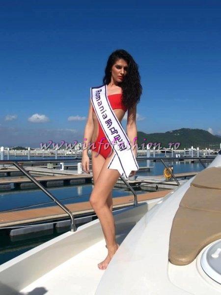 Bianca Goga Romania in TOP 15 la Miss International Yacht Models dupa ce a castigat titlul national la Romanian InfoFashion Festival 2012