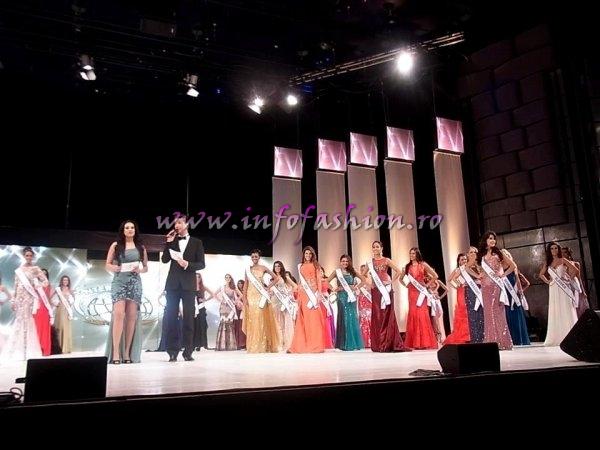 Sinziana Sirghi 2012 Romania la Miss Intercontinental in Germania, dupa ce a castigat titlul national la Romanian InfoFashion Festival 