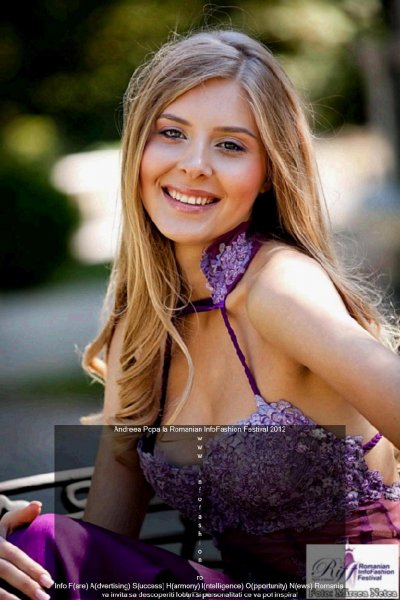 Andreea_Popa participa la Miss Tourism Queen International dupa Romanian Infofashion Festival 2012