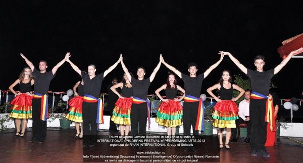 Baletul OPEREI COMICE Spectacolul MAGIA MUZICII in Sri Lanka