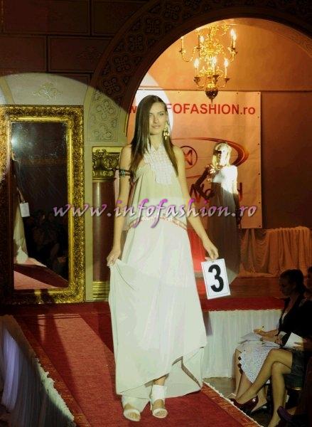 Simona Bitiusca participanta la Miss World Romania, Winner of International Model of the Year 2009 in South Korea /Infofashion Romania Dress by Lavinia Negrila 