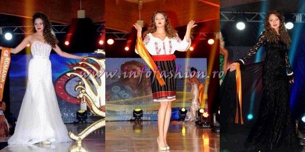 Bianca Paduraru WINNER Miss Globe 2013 in Albania dupa castigarea titlului national la Romanian InfoFashion Festival- Spirit of Beauty® 