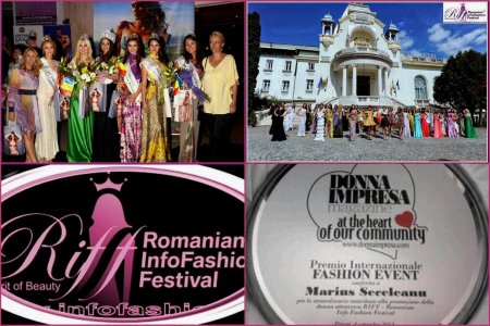 RIFF 2014 Premiul Donna Impresa Magazine Romanian InfoFashion Festival -Spirit of Beauty® 