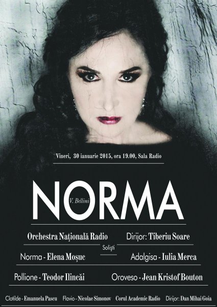 Elena_Mosuc soprana cu o cariera prodigioasa la Opera din Zurich va interpreta `Norma` de Bellini la Sala Radio