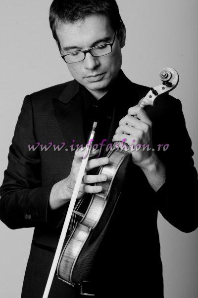 Alexandru_Tomescu violonist si Cristian_Macelaru dirijor cu compozitii semnate de MOZART versus SALIERI la Sala Radio 20.02.2015