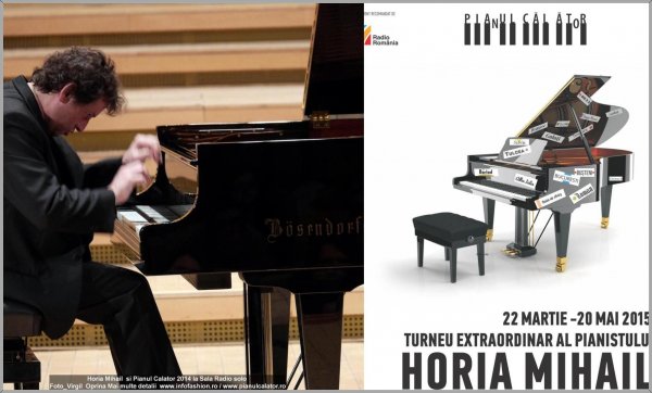 Horia_Mihail si Pianul Calator - romantici in a 5-a intalnire cu publicul din toata tara 22.03.-20.05.2015