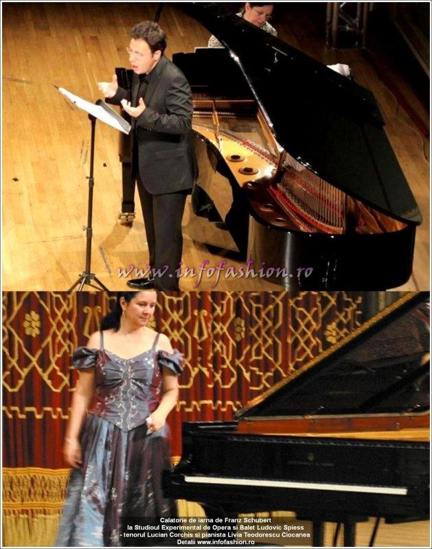 Lucian_Corchis -tenor si Livia Teodorescu Ciocanea –pianista in `Calatorie de iarna` de Schubert la SEOB 14.02.2013
