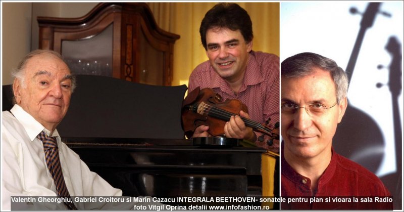Valentin_Gheorghiu ,Gabriel Croitoru, Marin Cazacu- Integrala Beethoven IV la Sala Radio 18.06.2015