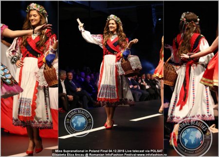 Poland Miss Supranational, Expo Warsaw, Final 04.12.2015 Live. Eliza Ancau- Romanian InfoFashion Festival Spirit of Beauty®