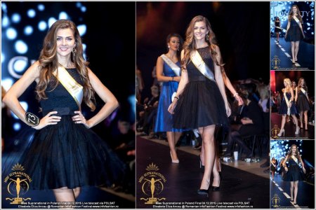 Poland Miss Supranational, Final 04.12.2015 Live. Eliza Ancau- Romanian InfoFashion Festival Spirit of Beauty®