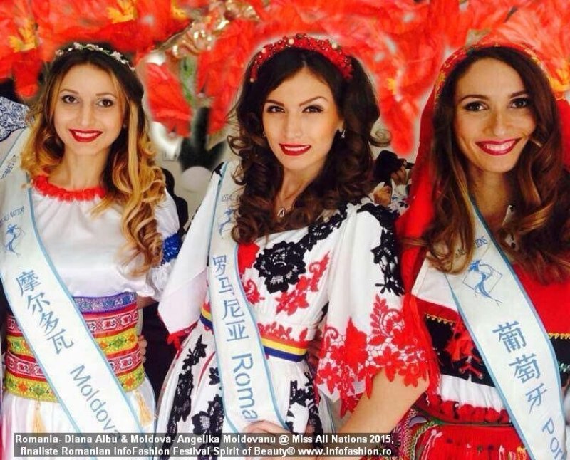 Romania won Miss Fashion Award Miss All Nations - Diana Albu, finalista Romanian InfoFashion Festival -Spirit of Beauty®