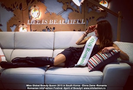 Korea Miss Global Beauty Queen 2015 Final Contestants InfoFashion.RO: Elena Zama- Romanian InfoFashion Festival -Spirit of Beauty® 