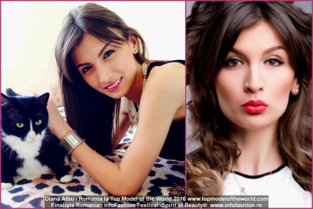 Diana Albu - Romania la Top Model of the World 2016 www.topmodeloftheworld.com Finalista Romanian InfoFashion Festival -Spirit of Beauty® 