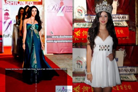 Andreea_Popescu la Miss Tourism Planet & Bikini Universe dupa Romanian Infofashion Festival 2012